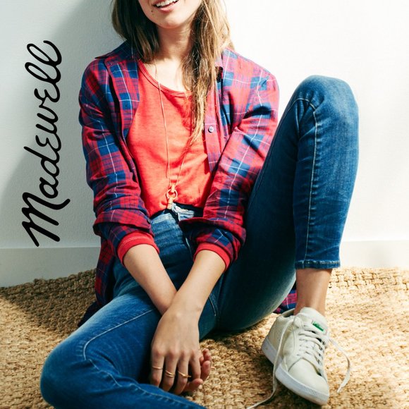 Madewell 9" High Riser Skinny Jeans Dayton Wash Size 24 - Picture 12 of 14